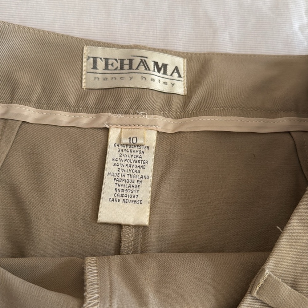🏌️♀️🎾NWT TEHAMA skort 10 tan - Picture 3 of 7